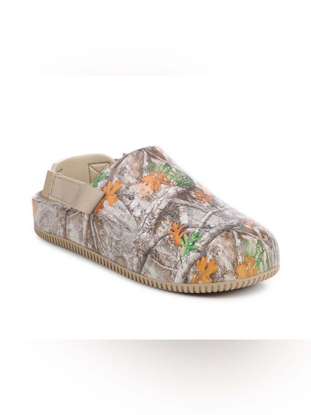 NIKE CALM MULE REAL TREE MULES-khaki